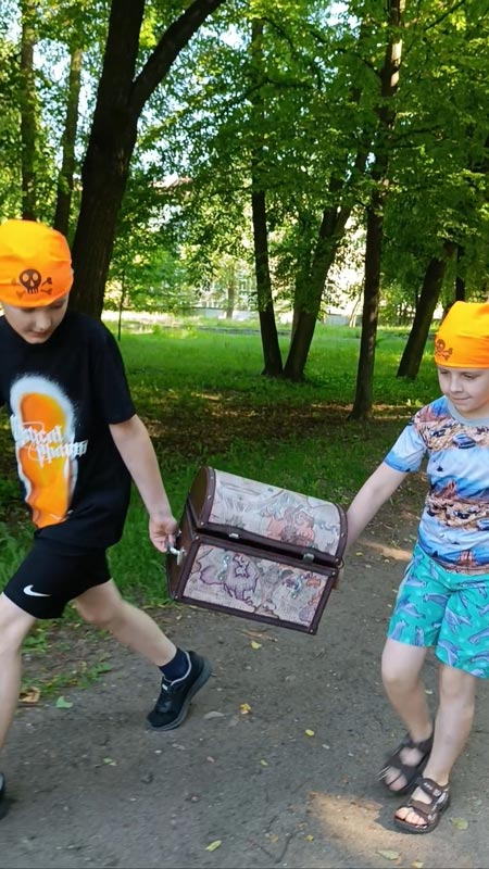 детский пиратский квест