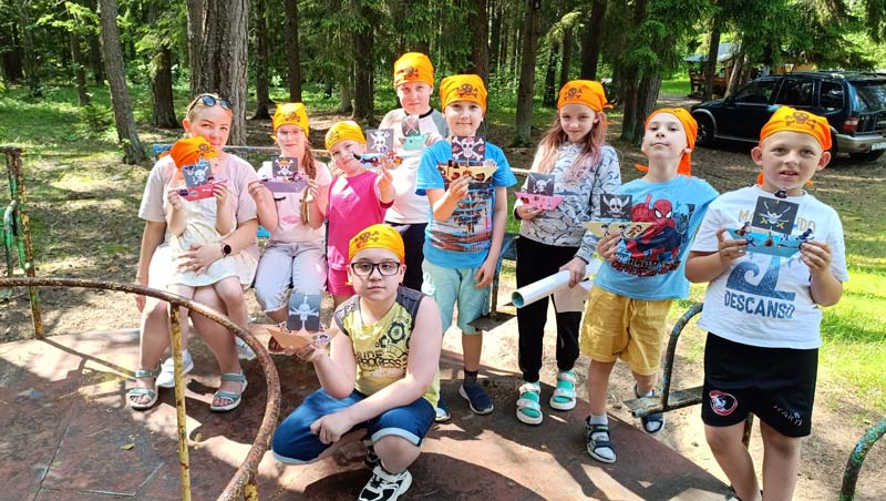 детский пиратский квест